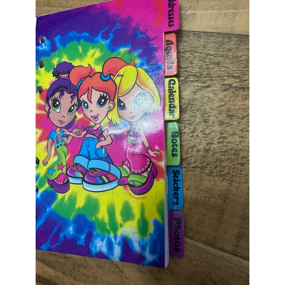 Lisa Frank Girl Gotta Have It Planner Inserts Refill Stickers Tie Dye Vintage - Picture 2 of 10